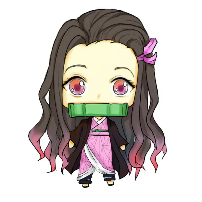 hình ảnh Nezuko chibi 17