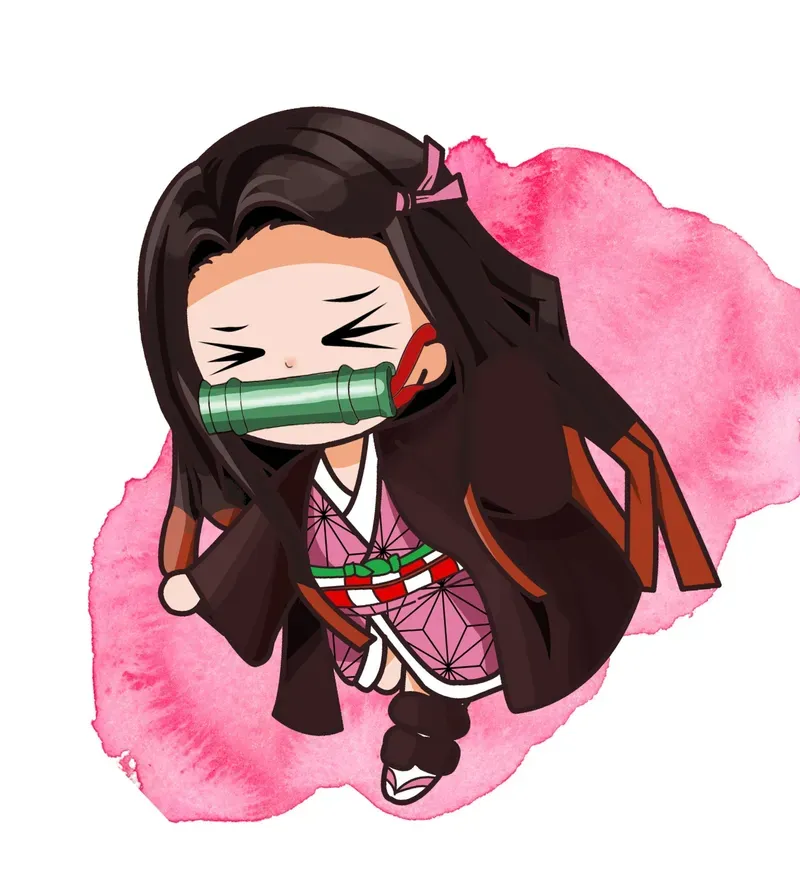 hình ảnh Nezuko chibi 13