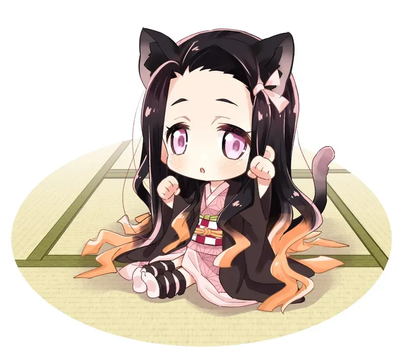 hình ảnh Nezuko chibi 18