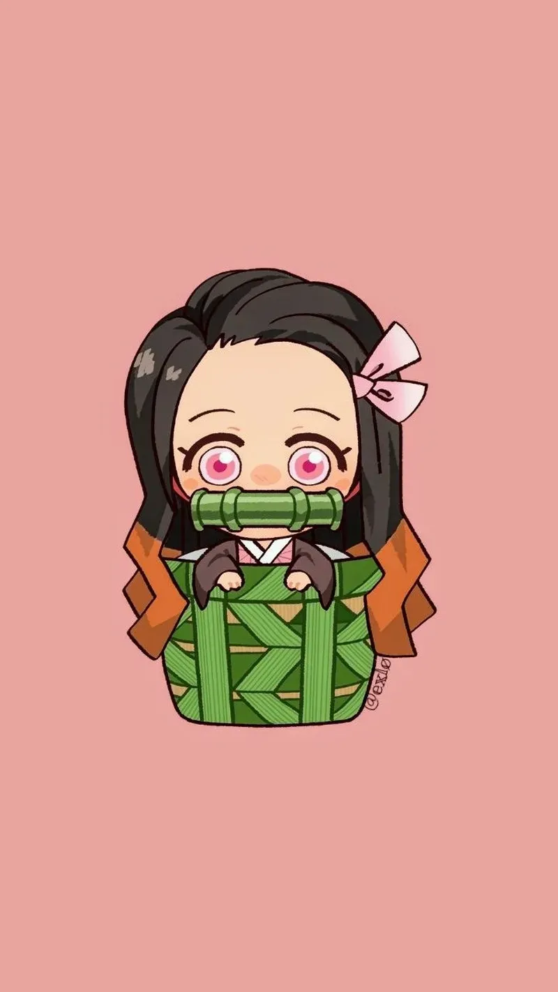 hình ảnh Nezuko chibi 19