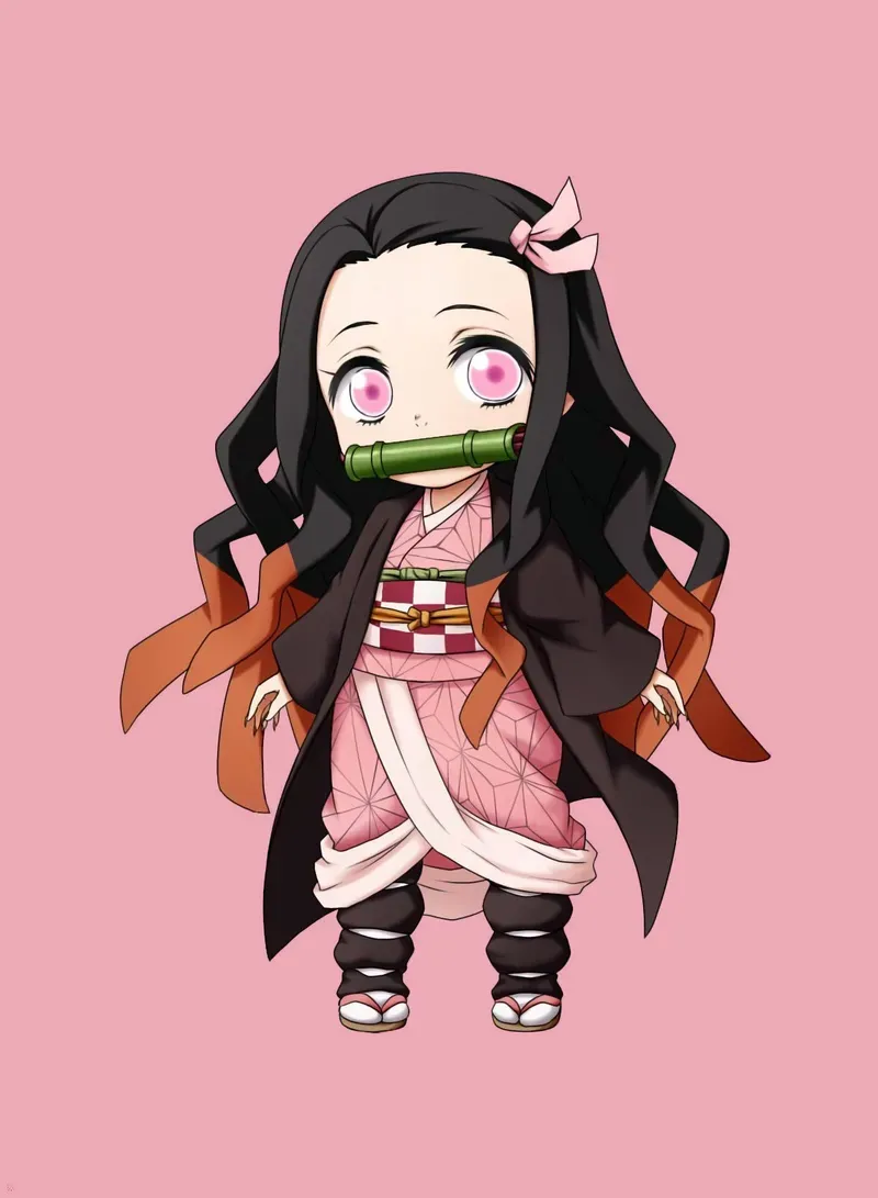 hình ảnh Nezuko chibi 23