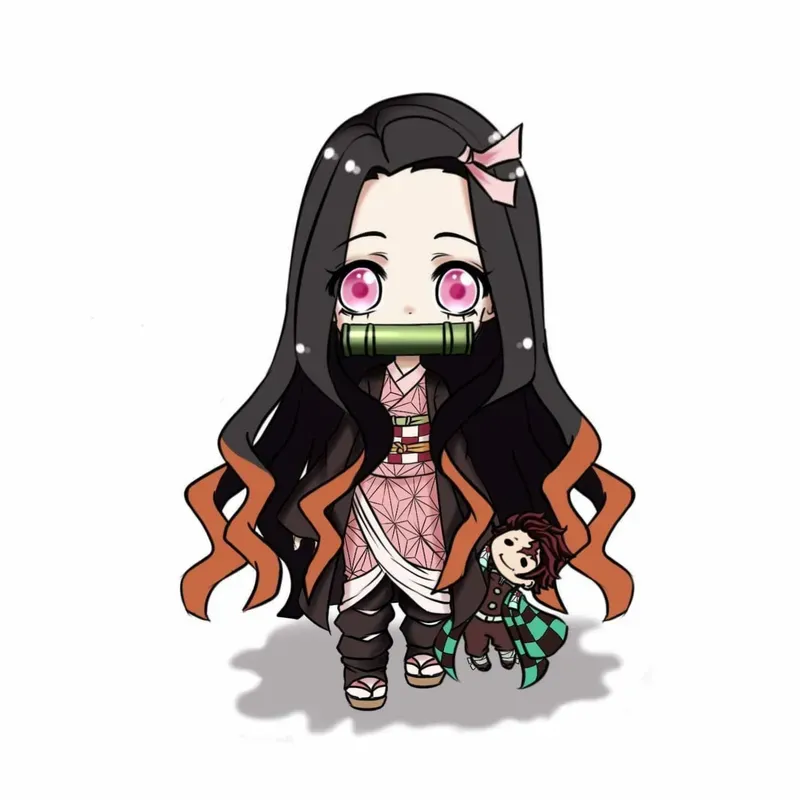 hình ảnh Nezuko chibi 27