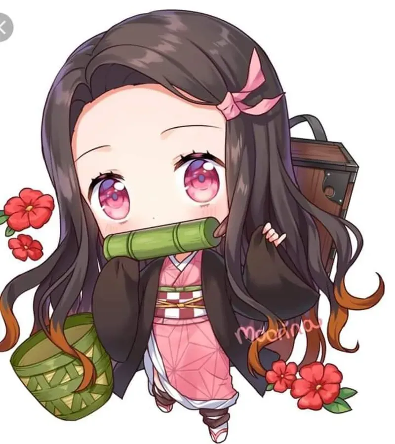 hình ảnh Nezuko chibi 5