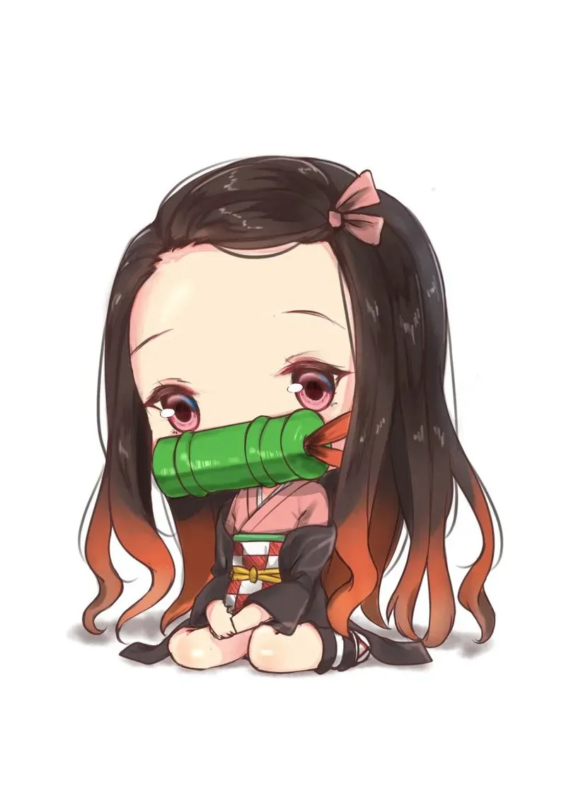 hình ảnh Nezuko chibi 32