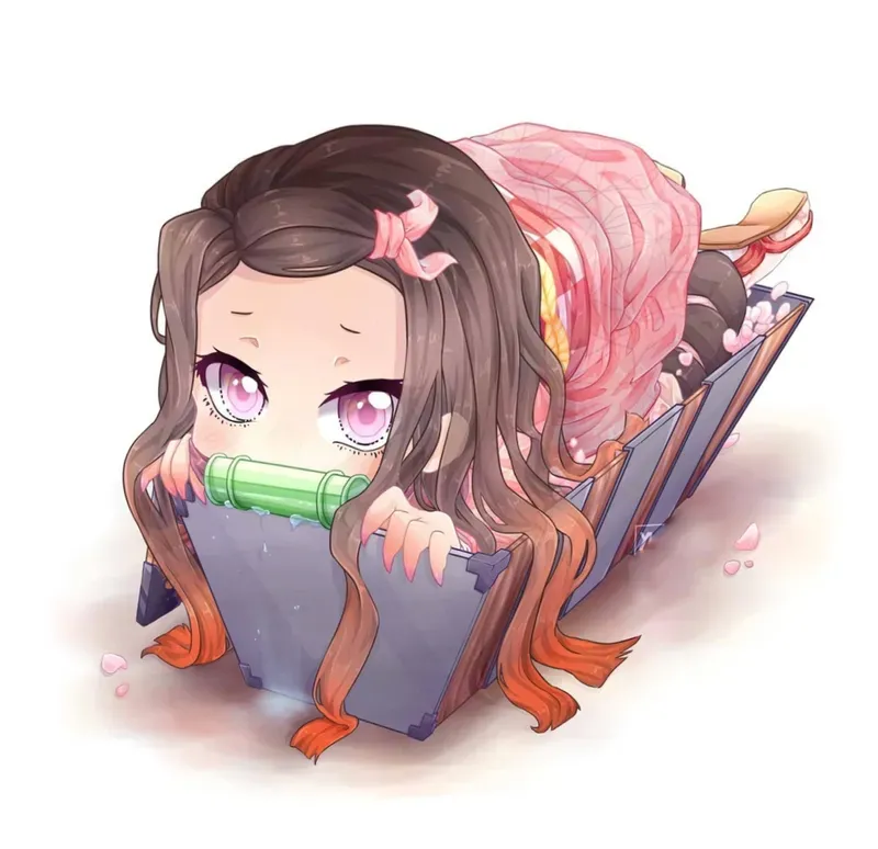 hình ảnh Nezuko chibi 35