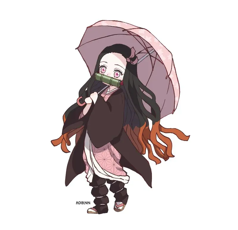 hình ảnh Nezuko chibi 38