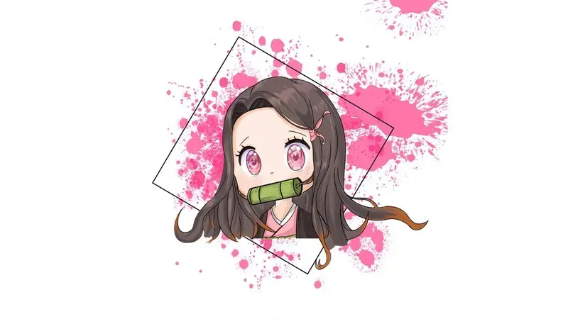 hình ảnh Nezuko chibi 45