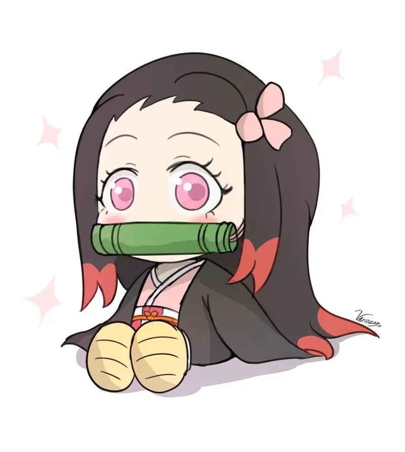 hình ảnh Nezuko chibi 6