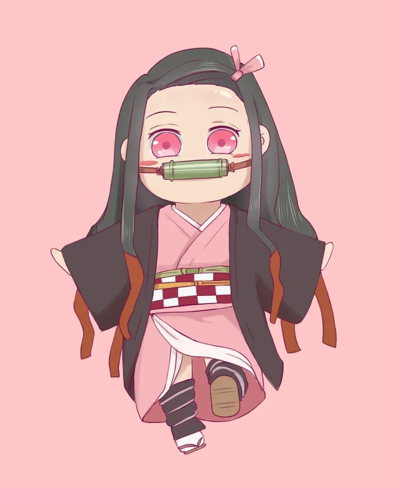 hình ảnh Nezuko chibi 40