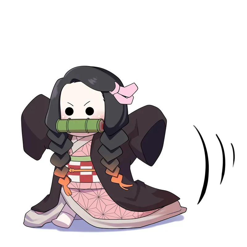 hình ảnh Nezuko chibi 1