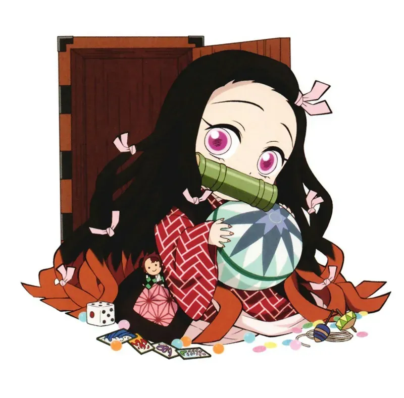 hình ảnh Nezuko chibi 43