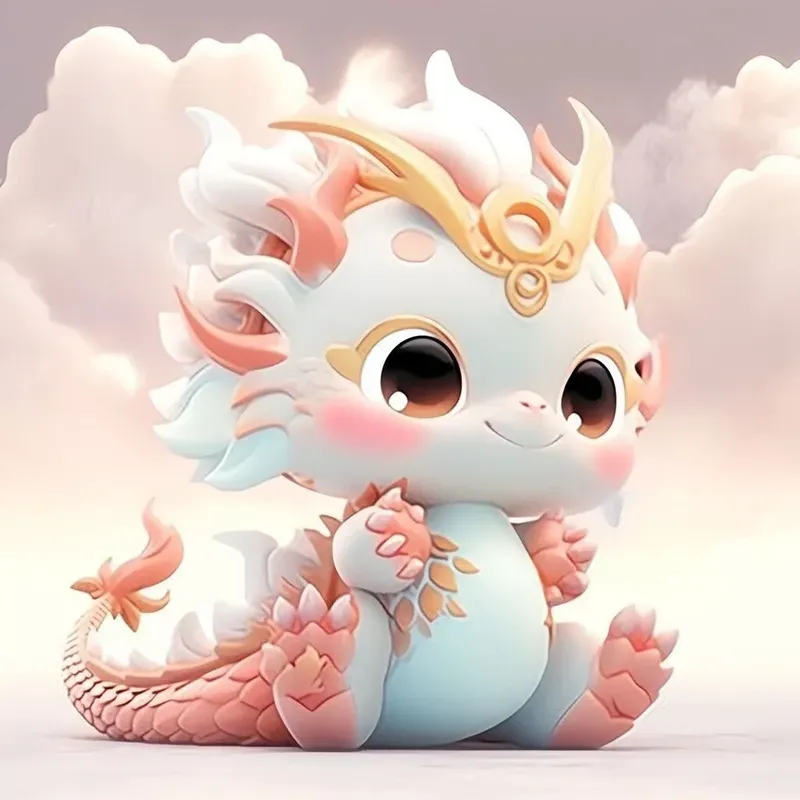 hình ảnh rồng chibi 6