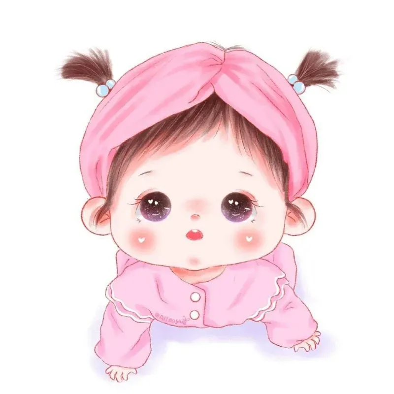 hình chibi em bé dễ thương 25