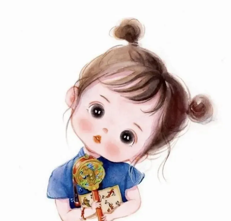 hình chibi em bé dễ thương 33