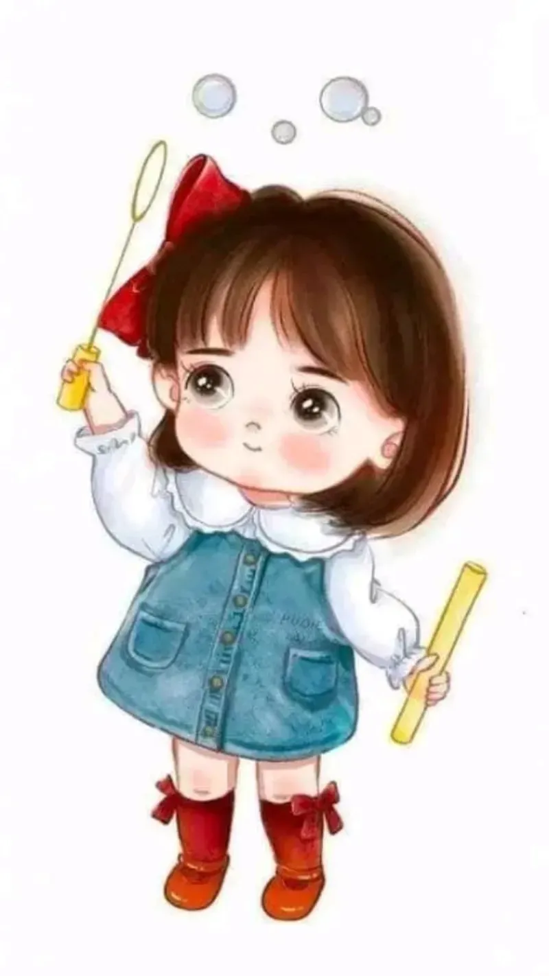 hình chibi em bé dễ thương 35