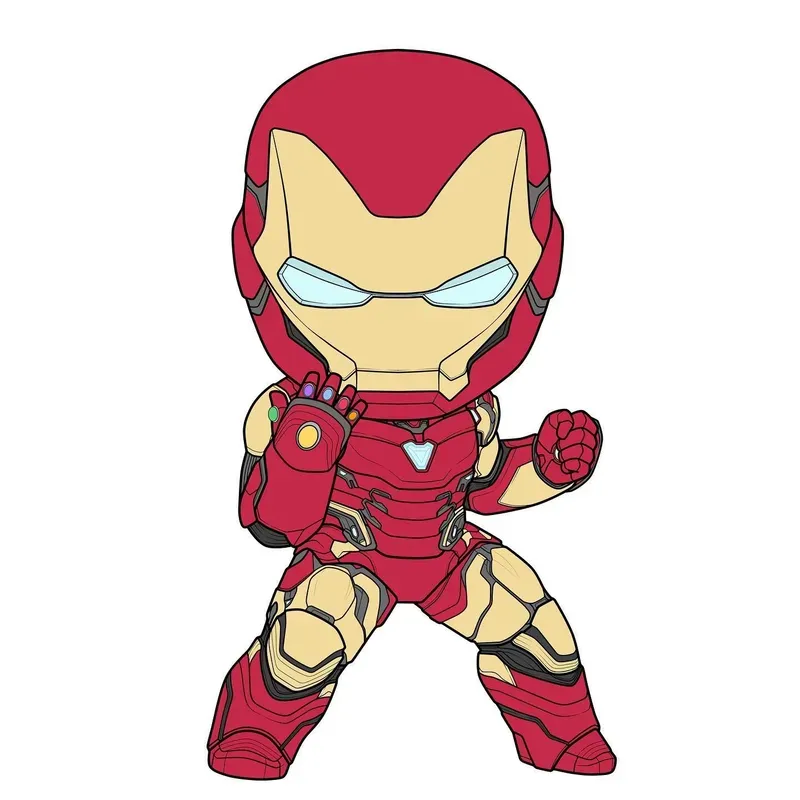 Hình ảnh Iron Man chibi 4