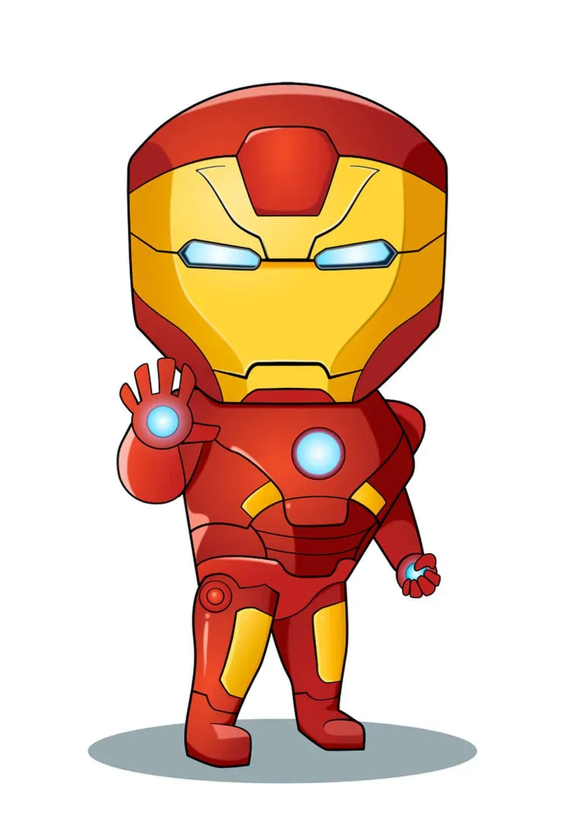 Hình ảnh Iron Man chibi 13