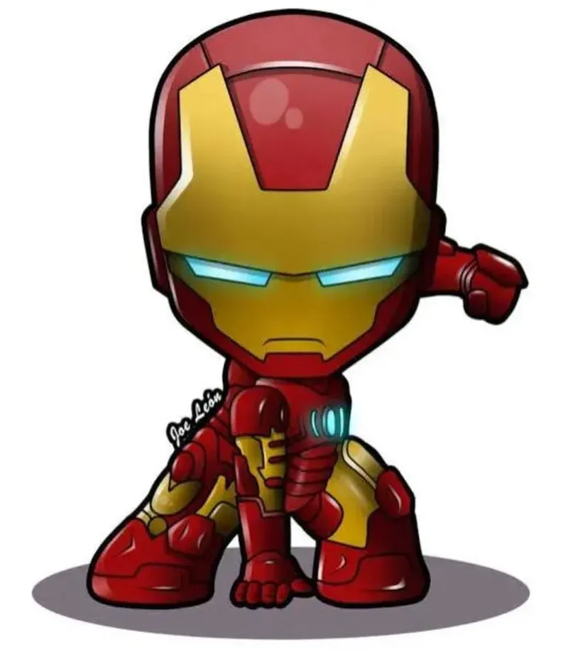 Hình ảnh Iron Man chibi 18