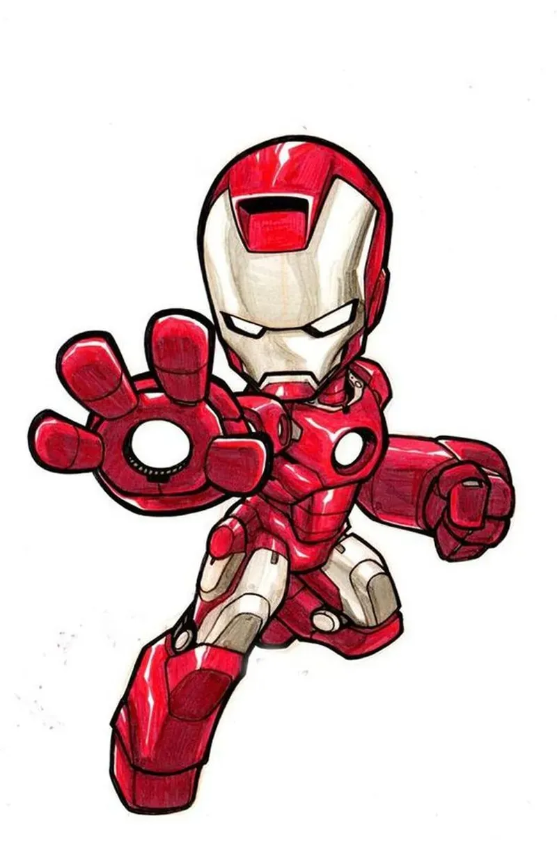 Hình ảnh Iron Man chibi 19