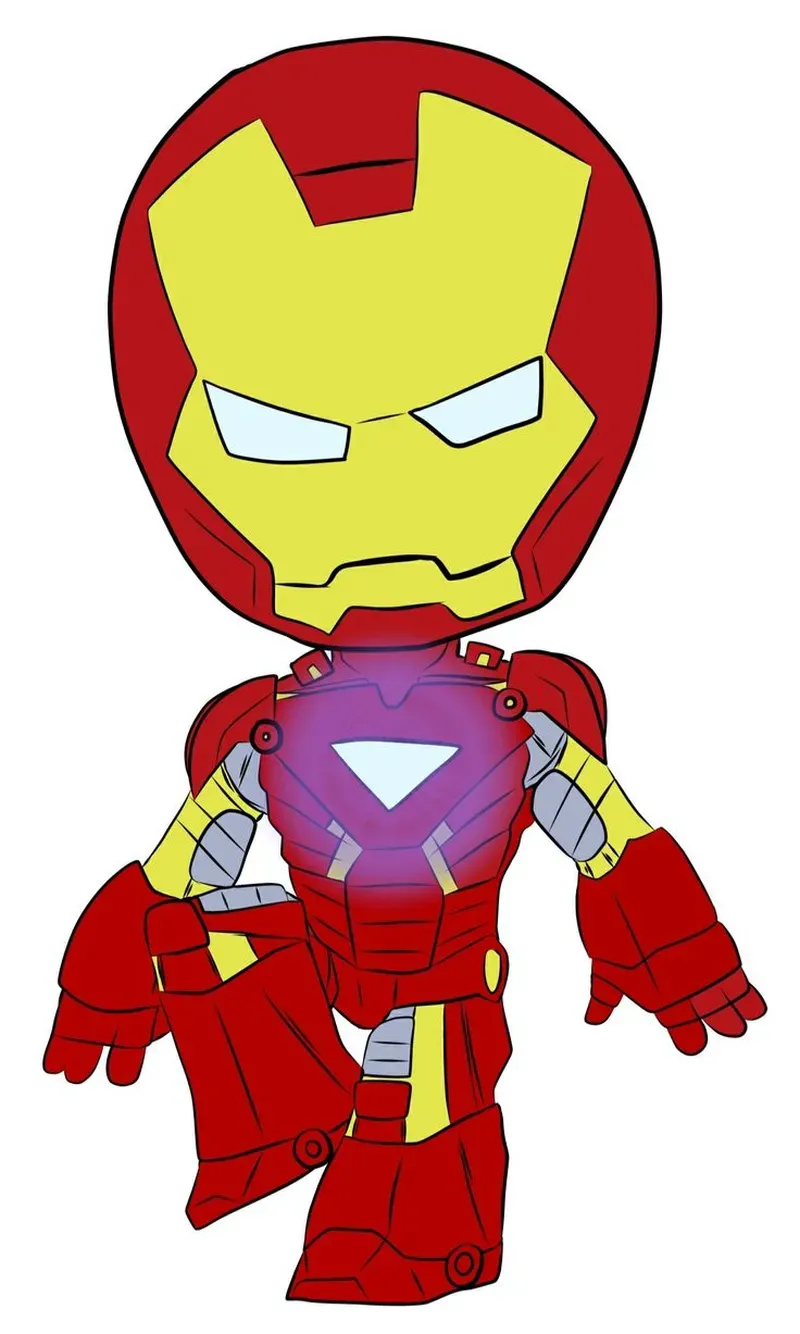 Hình ảnh Iron Man chibi 15