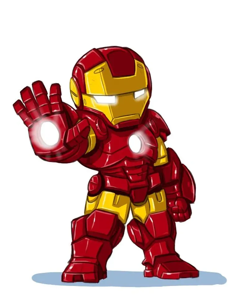 Hình ảnh Iron Man chibi 6