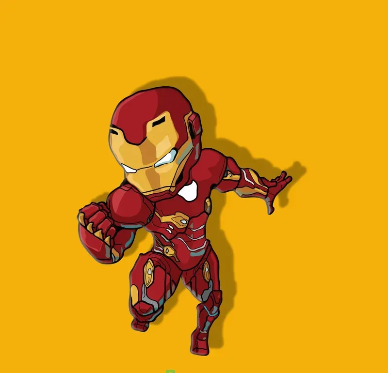 Hình ảnh Iron Man chibi 26