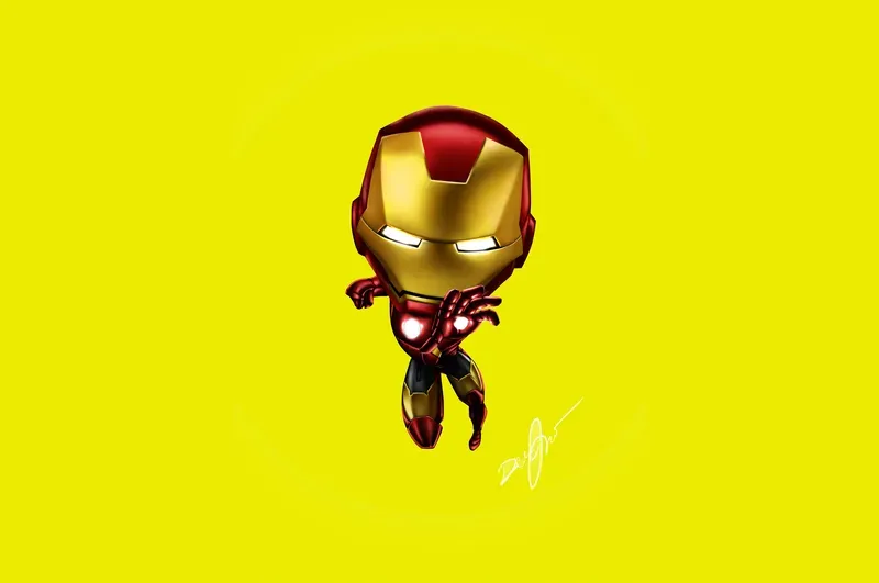 Hình ảnh Iron Man chibi 5