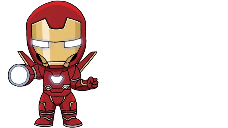 Hình ảnh Iron Man chibi 17