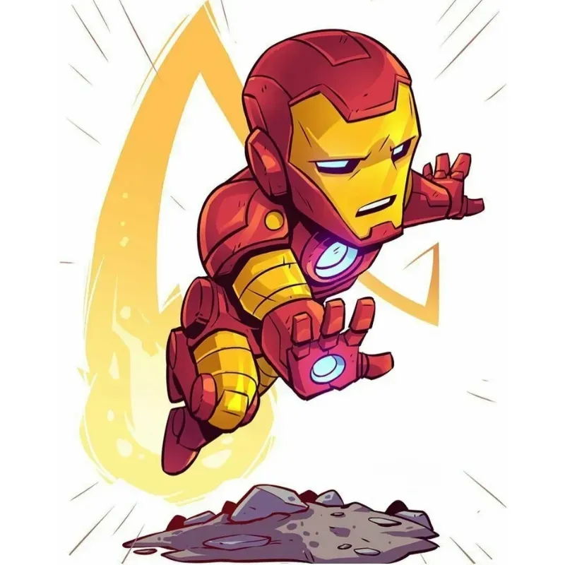 Hình ảnh Iron Man chibi 27