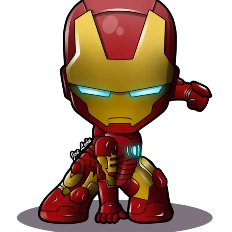 Hình ảnh Iron Man chibi 25