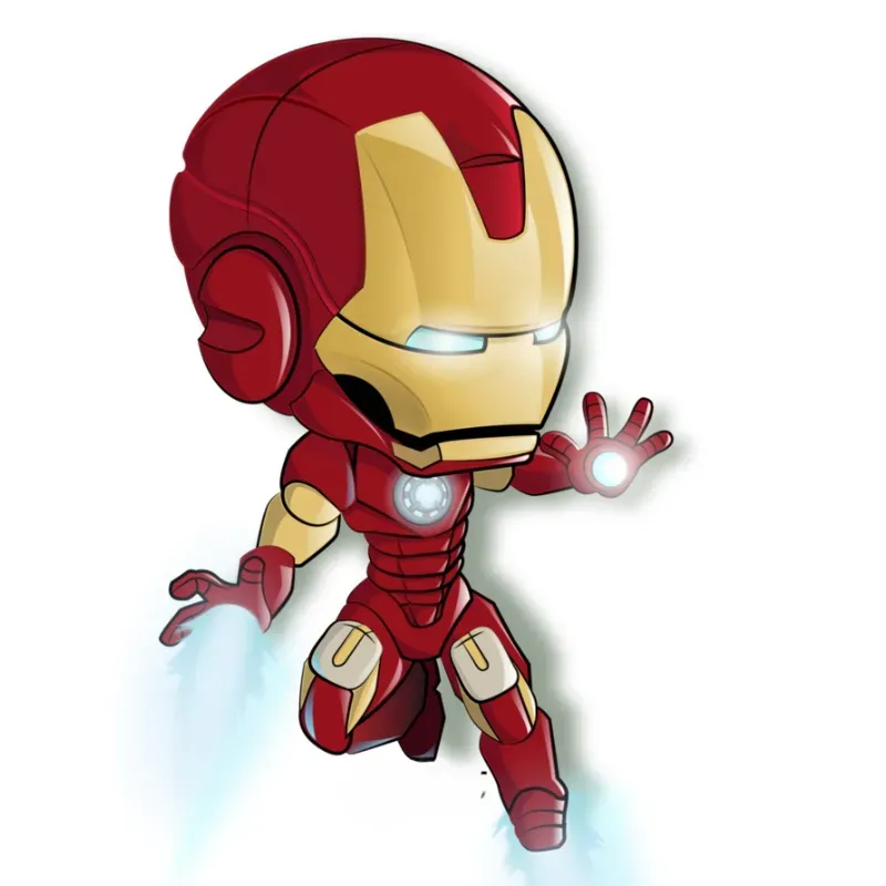 Hình ảnh Iron Man chibi 33