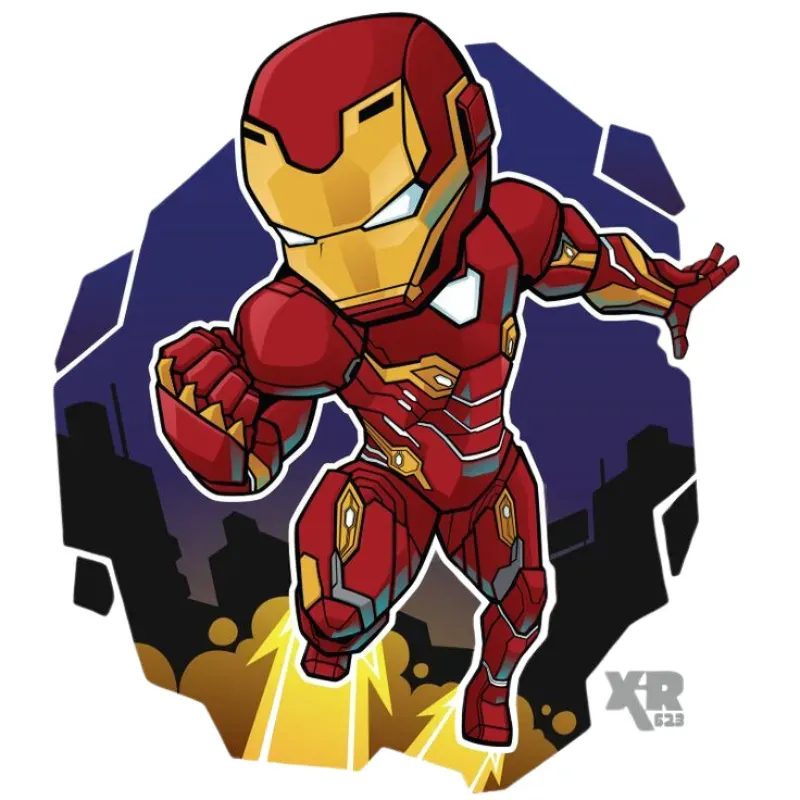 Hình ảnh Iron Man chibi 35