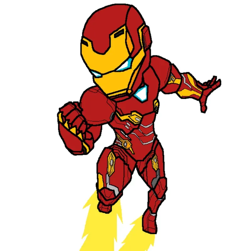 Hình ảnh Iron Man chibi 37