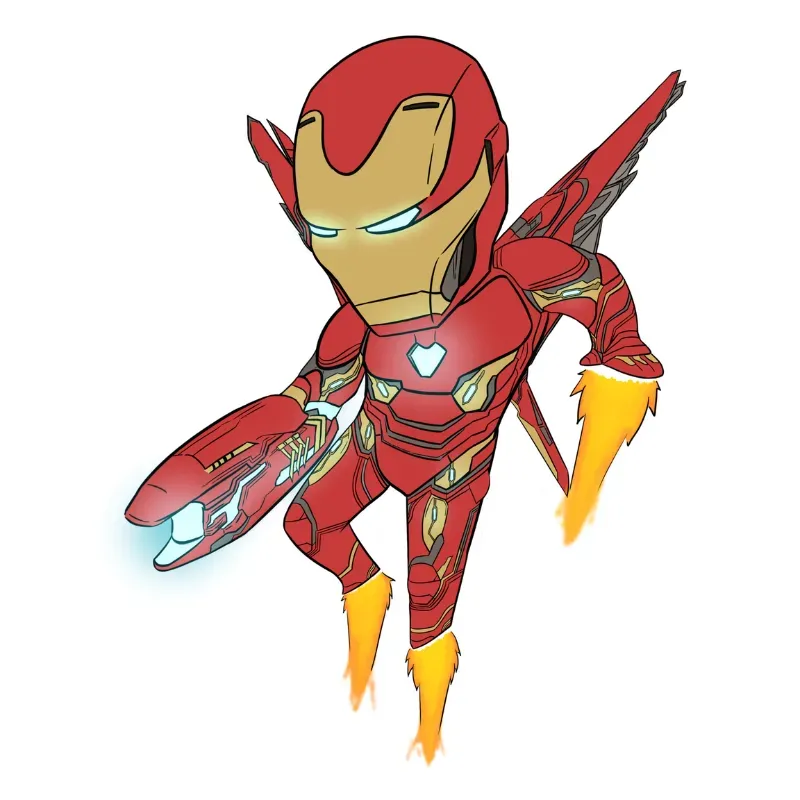 Hình ảnh Iron Man chibi 40