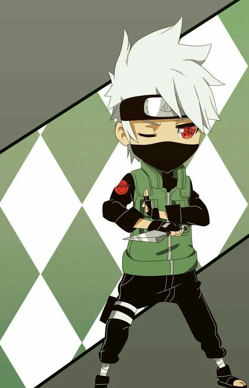 Hình ảnh Kakashi chibi 23