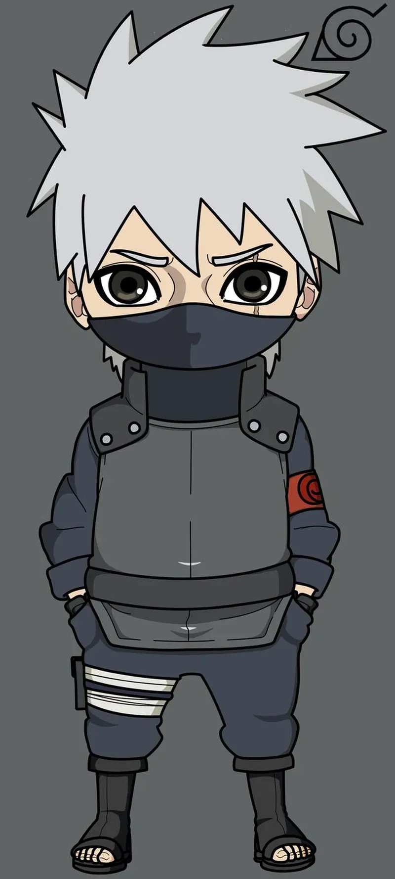 Hình ảnh Kakashi chibi 20