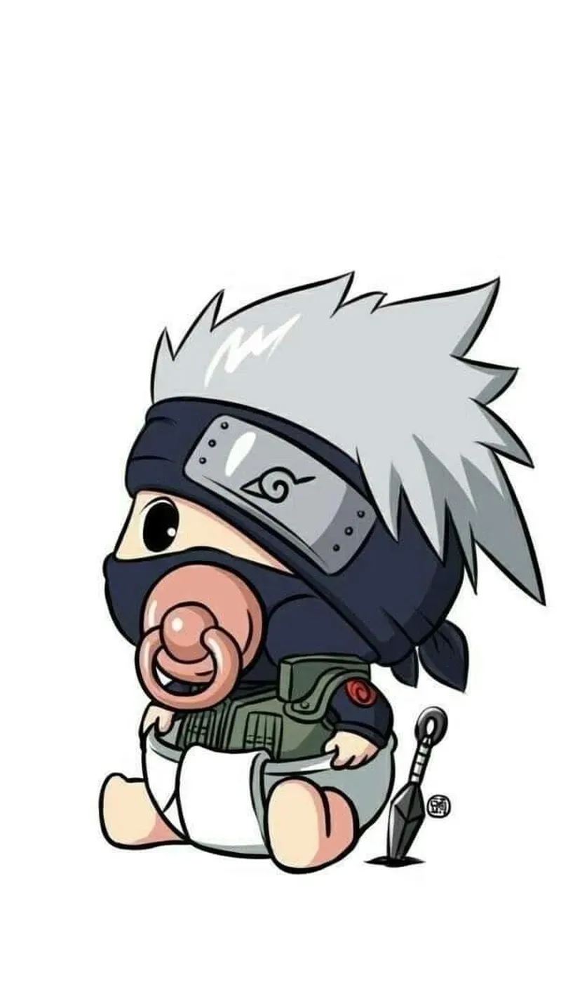 Hình ảnh Kakashi chibi 25