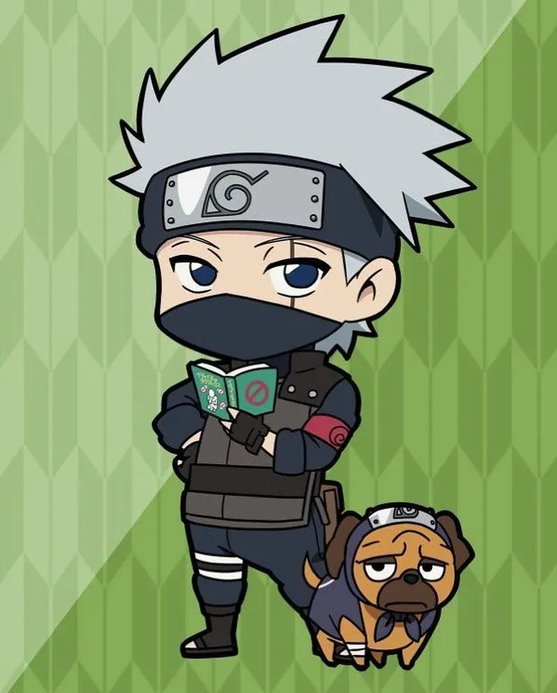 Hình ảnh Kakashi chibi 27