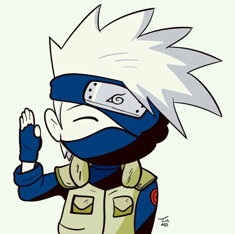 Hình ảnh Kakashi chibi 6