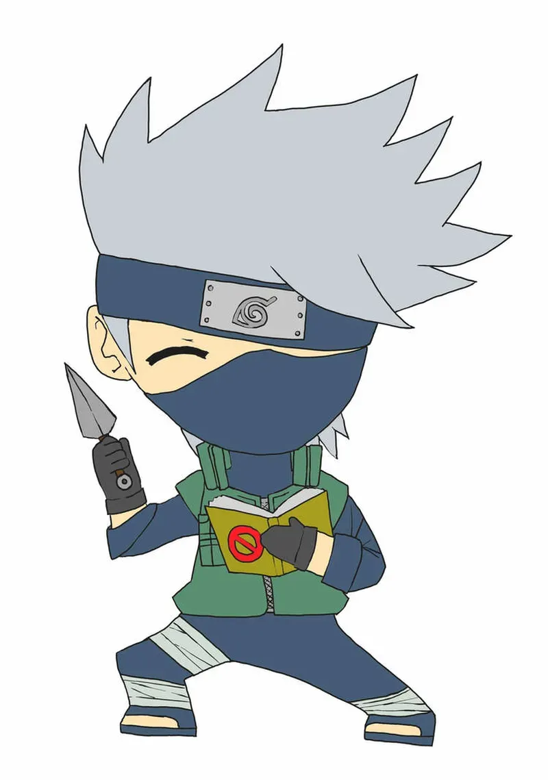 Hình ảnh Kakashi chibi 9