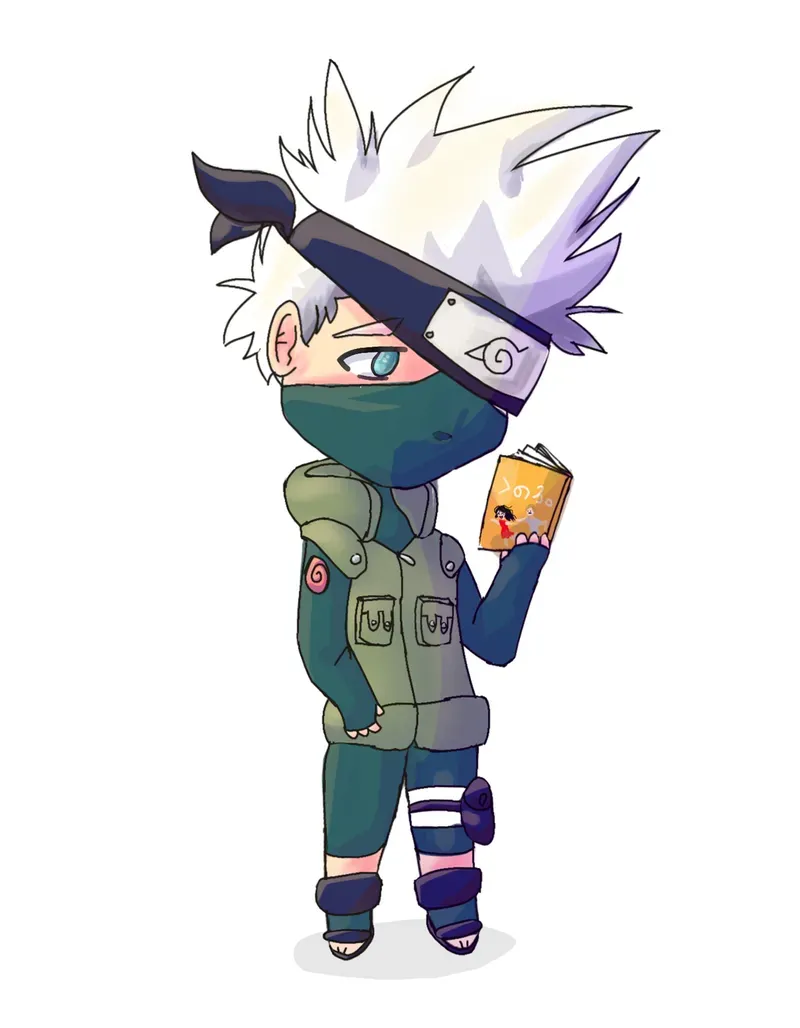 Hình ảnh Kakashi chibi 10