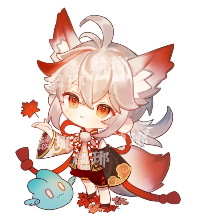 Hình ảnh Kazuha chibi 8