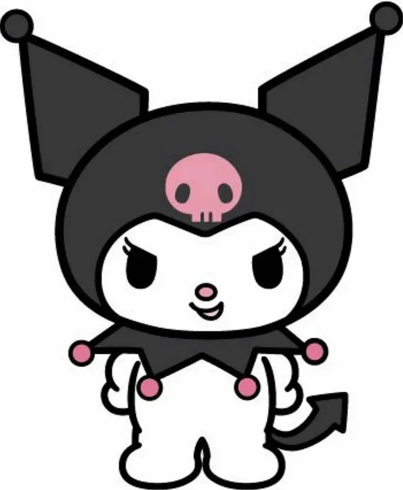 Hình ảnh Kuromi chibi 11