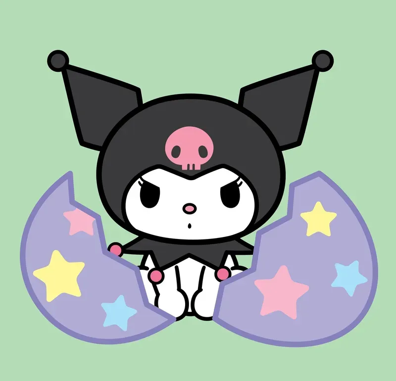 Hình ảnh Kuromi chibi 12