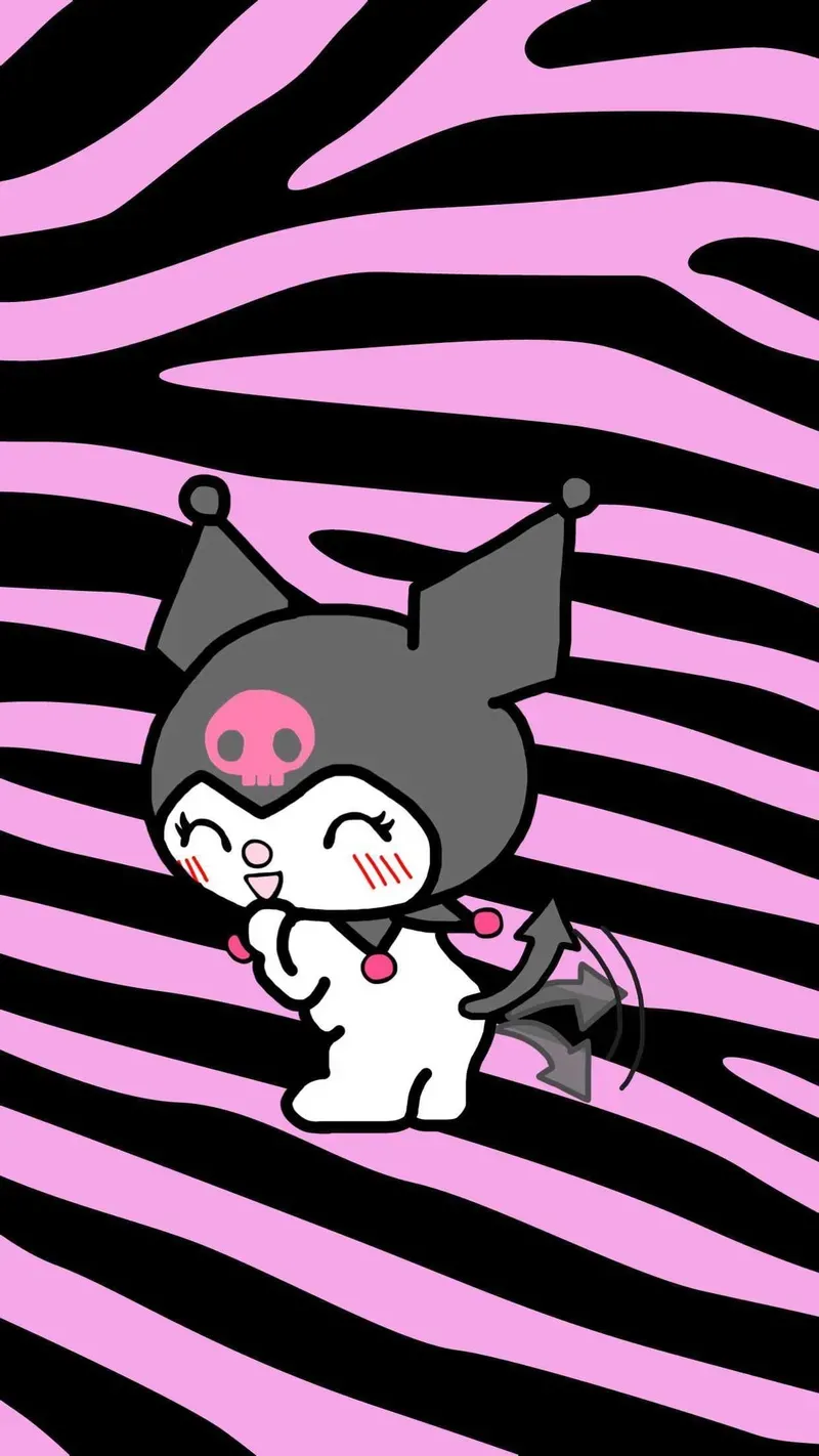 Hình ảnh Kuromi chibi 2