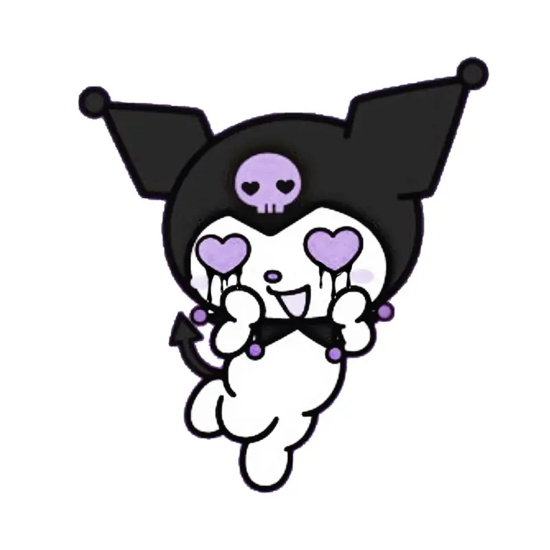 Hình ảnh Kuromi chibi 18