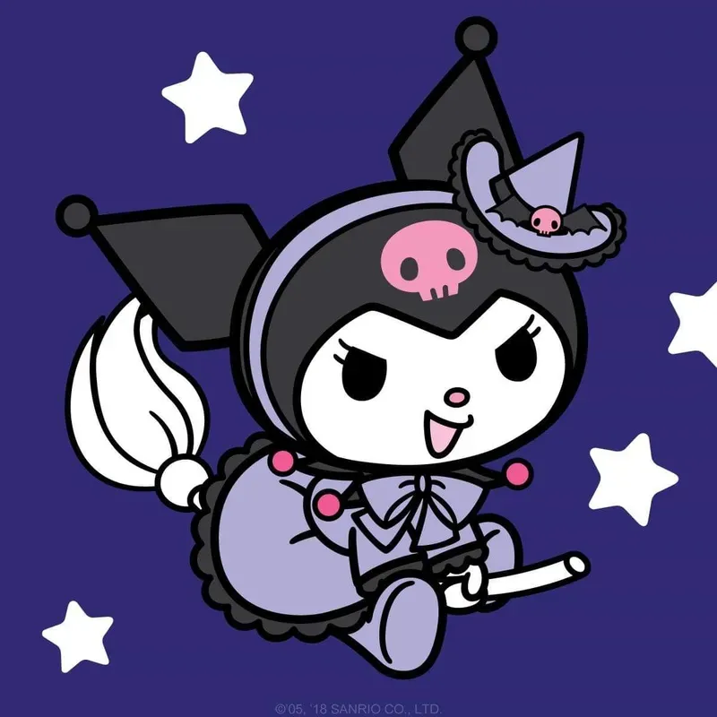 Hình ảnh Kuromi chibi 19