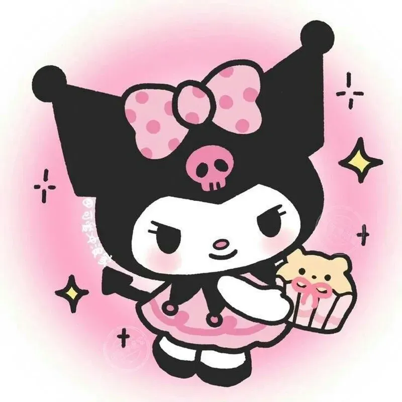 Hình ảnh Kuromi chibi 20