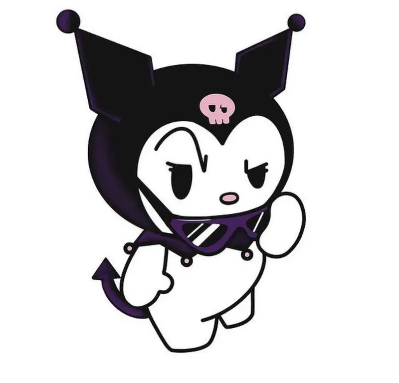 Hình ảnh Kuromi chibi 23