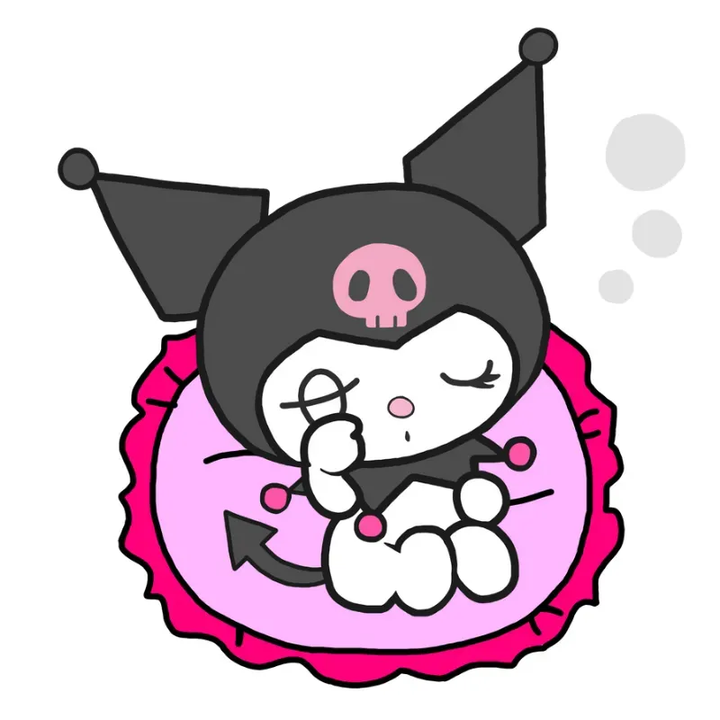 Hình ảnh Kuromi chibi 37